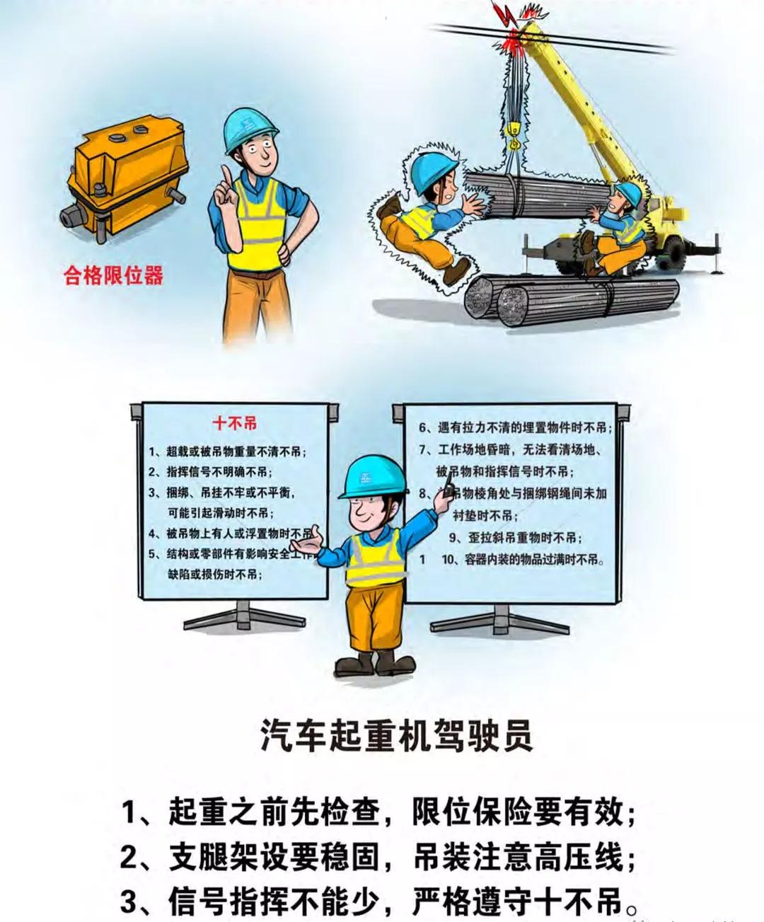 施工现场安全指南 49个工种漫画图解与安全设备全解析